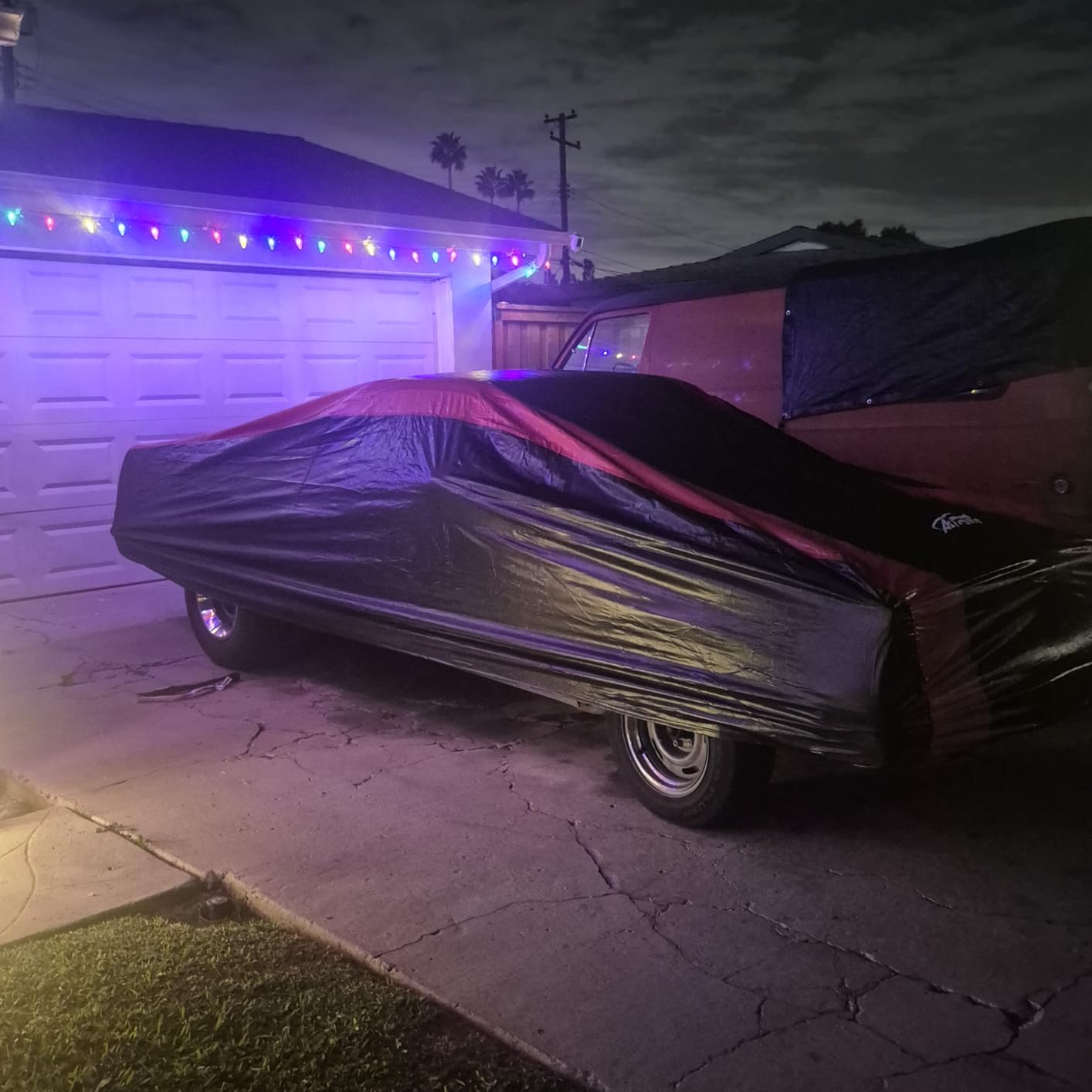 Car Cover Custom Fit for Chevy Bel Air 1950-1957 2-Door/4-Door, Classic Car Cover Waterproof All Weather with Cotton Liner for Rain Snow Protection customer photo 2