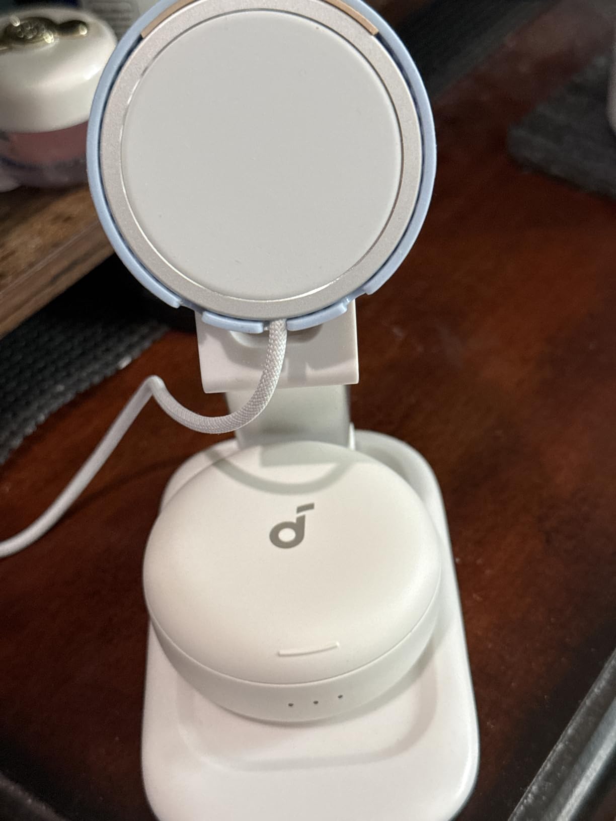 Soundcore Sleep A30 Special by Anker, Sleep Earbuds, ANC, Passive Isolation, Snore Masking Sleep Headphones, Extensive Sleep Audio, Ultra Comfort for Side Sleepers, 8-10H Playtime customer photo 1