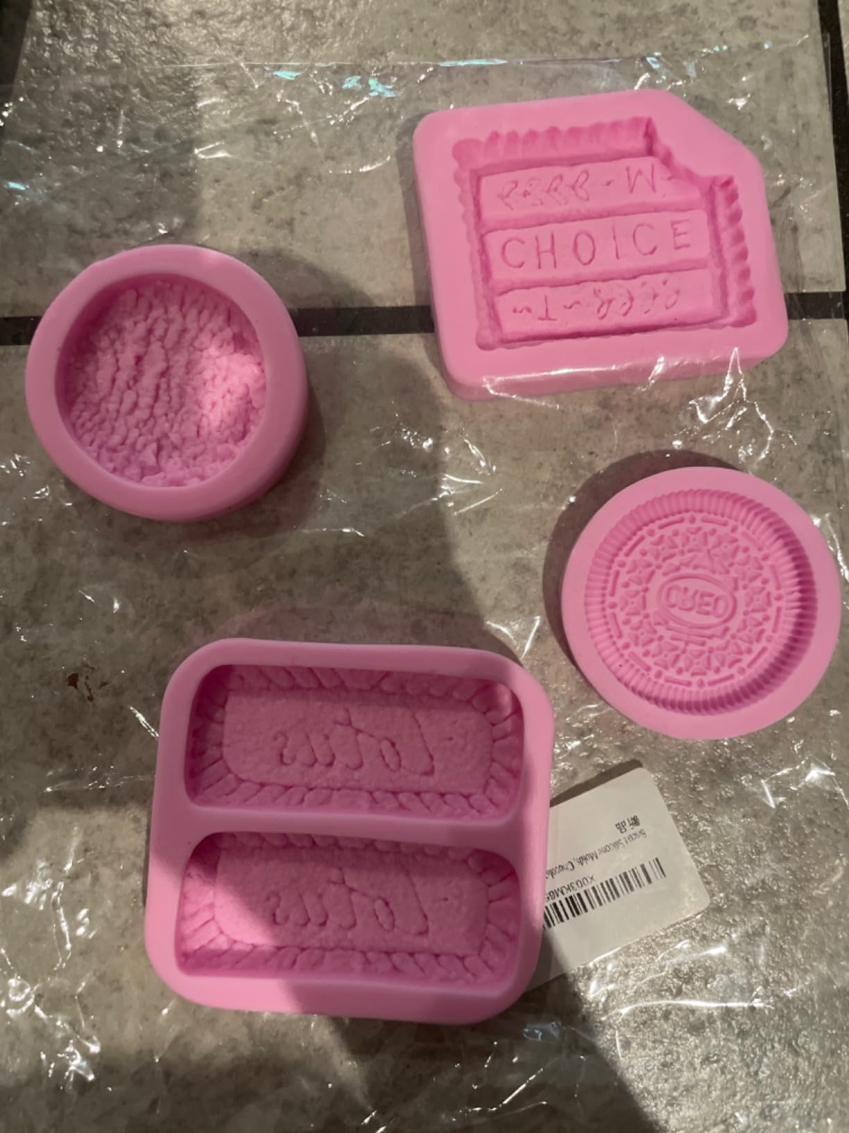 Juome 3D Mango Shape Cake Mold - 4 Cavity Fruit Pudding Mango Silicone Molds for Baking Pastry, Ice Cream, Mousse Cake Decoration Mould Supplies customer photo 1