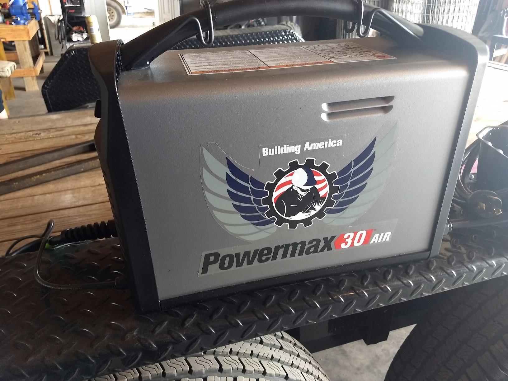 YESWELDER Plasma Cutter with Built In Air Compressor, Large LED Digital Display 55Amp 110V/220V Non-High Frequency Non-Touch Pilot Arc Plasma Cutting Machine CUT-55DS FUSION customer photo 2