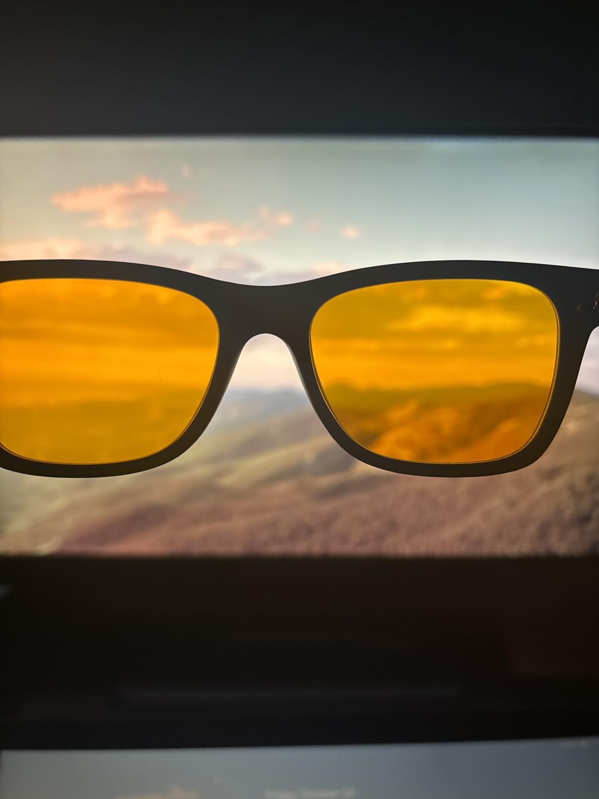 Sleep Glasses 99.9% Blue Light Glasses Dual AR Coatings Amber Orange Lens for Computer Gaming Reduce Eyestrain customer photo 2