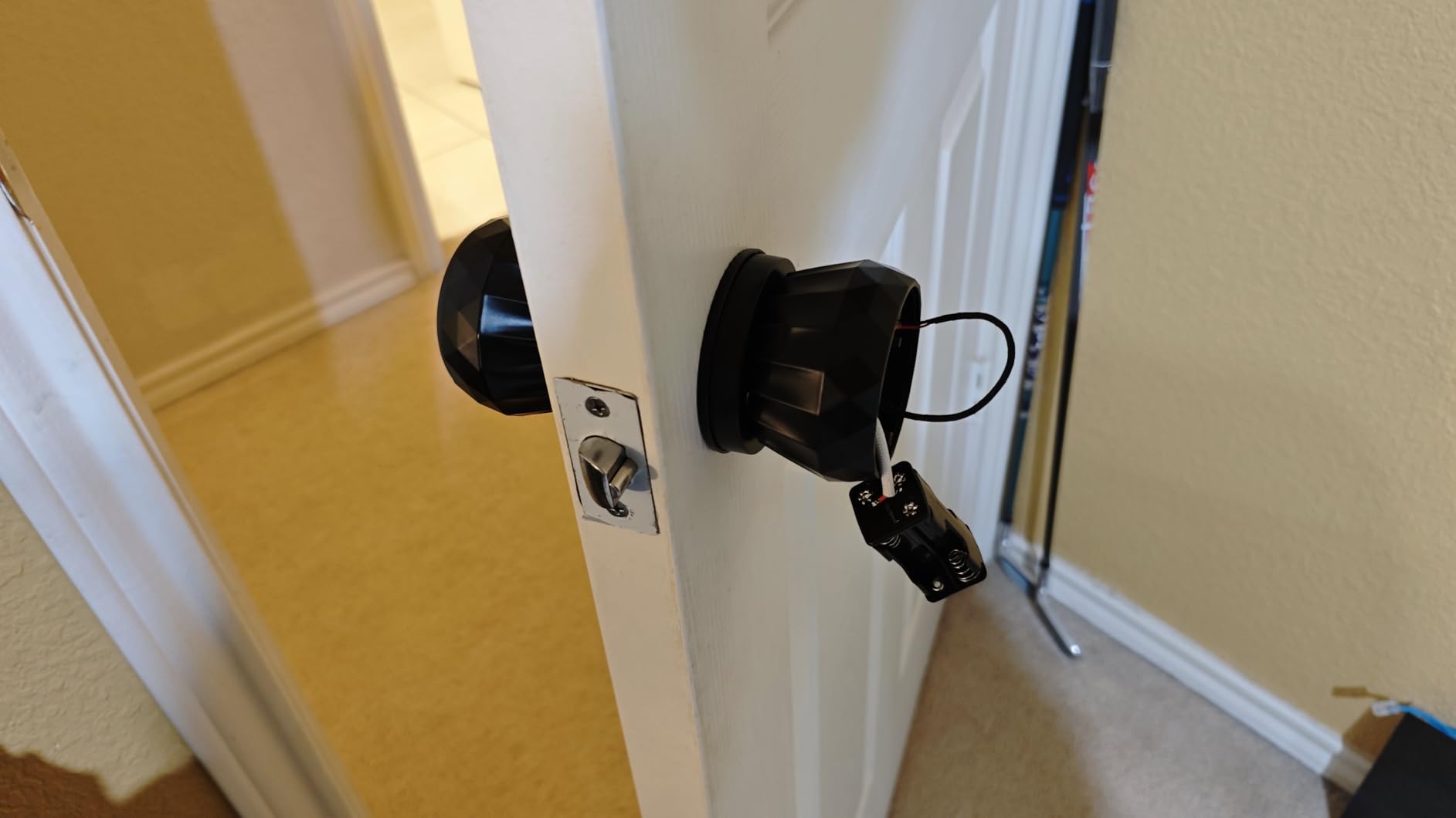 Smart Lock with Palm Vein & Facial Recognition & Fingerprint Keyless Entry Door Lock, Built-in Wi-Fi Deadbolt with Security Camera & Video Doorbell, App Control, Auto-Lock, Touch Keypad for Home Security customer photo 1