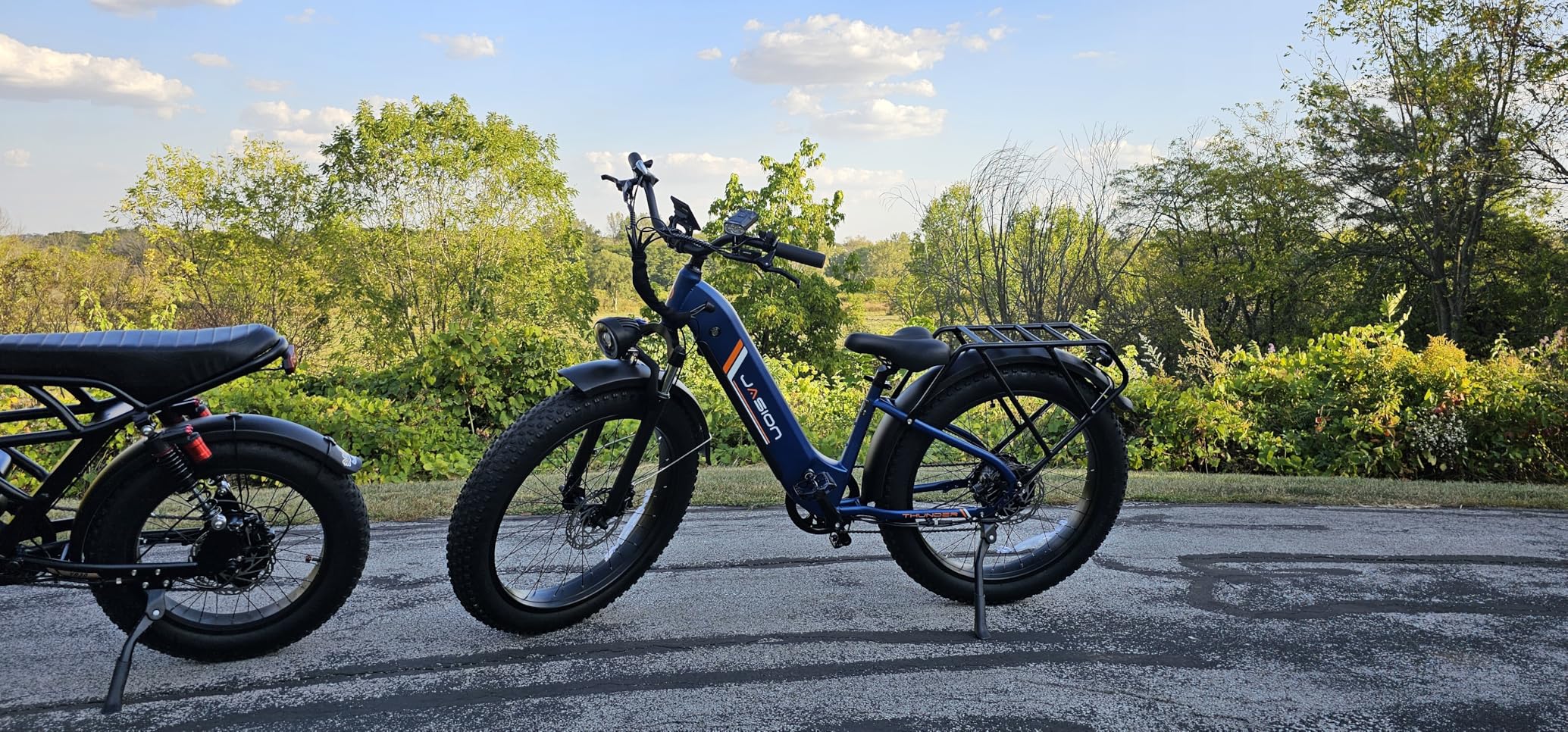 Jasion Thunder Electric Bike,1800W Peak Ebikes for Adults,26''Fat Tire Best Ebike for Men,80 Miles with 864Wh Battery,30+MPH Max Speed Bicycles,400LB Capacity,Certified by UL2849 customer photo 1