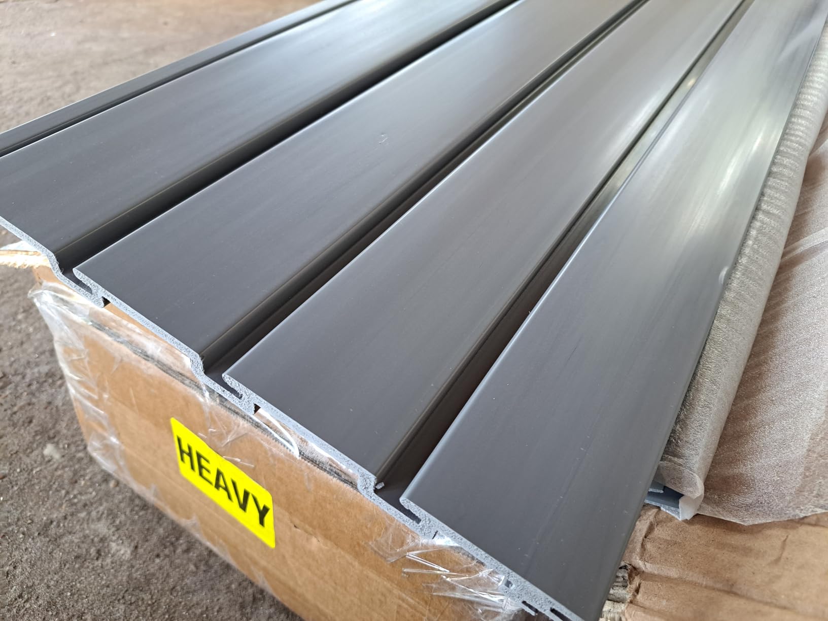 Slatwall Panel 4x8FT, Garage Slat Wall Storage Systems Durable and Sturdy, Easy-to-Install Interlocking PVC Slat Wall Organizer Panels Flexible and Convenient, Maximize Vertical Space customer photo 1