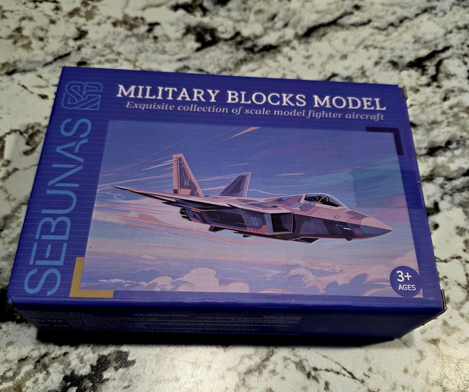 1:72 Scale F-18 Jolly Rogers Fighter Jet Quick Assembly Model Kit customer photo 1