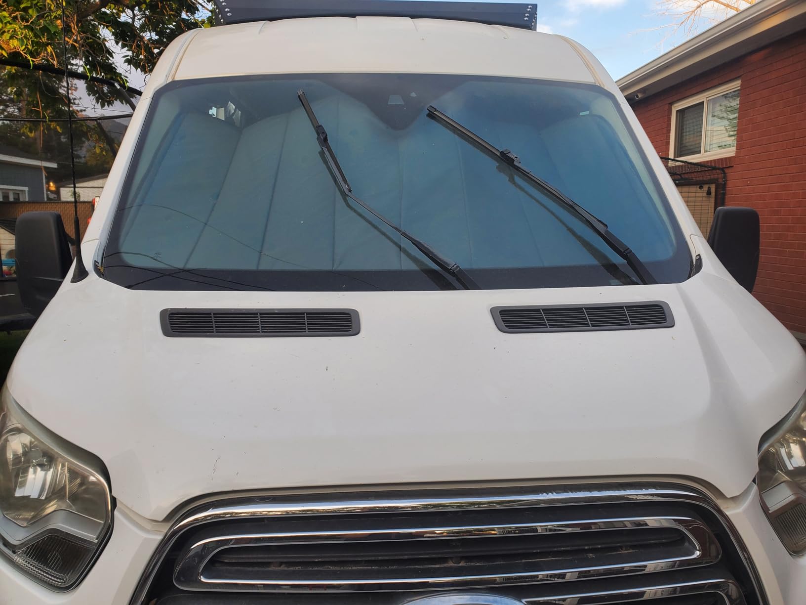 MELIPRON Magnetic Van Window Covers Fit for Ford Transit 150 250 350 High/Medium Roof 2015-2025, Blackout Privacy & Thermal Insulation Side Shades customer photo 2