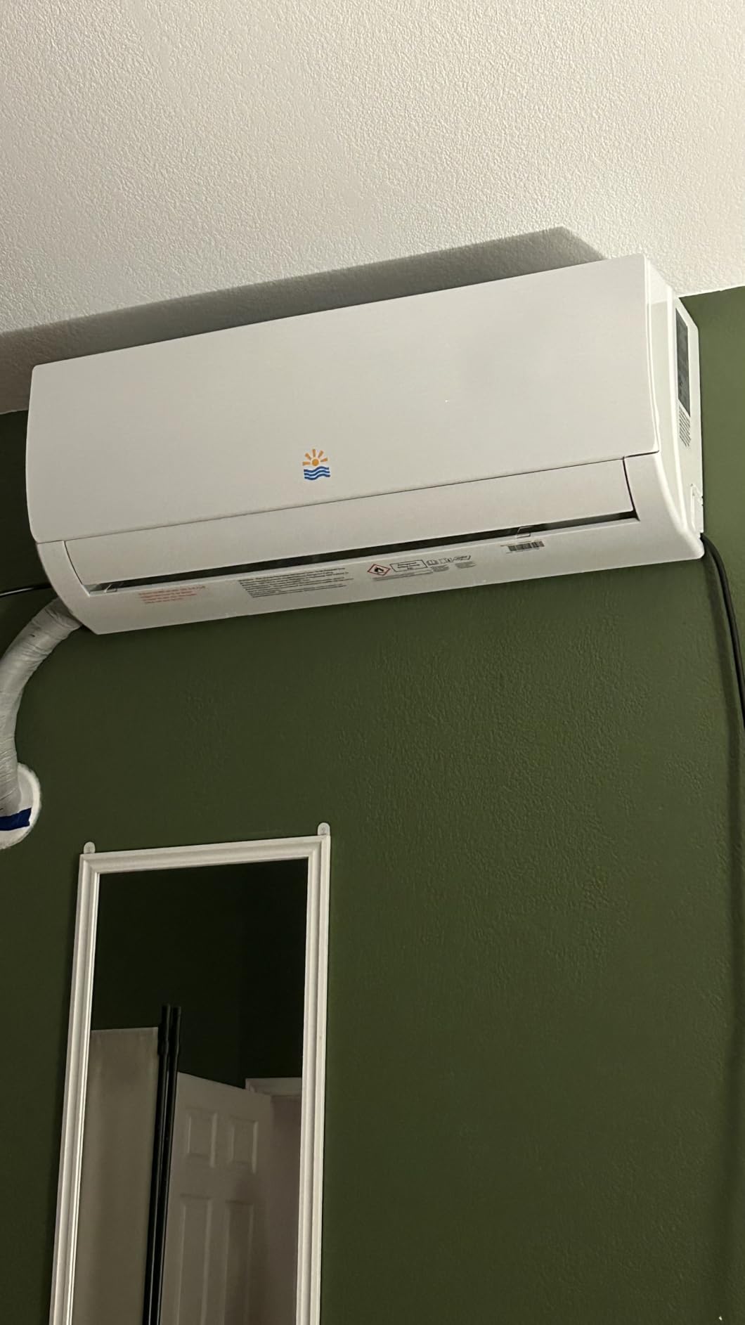 Mini Split Air Conditioner - 12000 BTU Ductless Mini Split Ac/Heating System, 115V 20 SEER2 Wifi Enabled Inverter, 750Sq.Ft, Split AC Unit with Precharged Heat Pump, R454B with Installation Kit customer photo 1