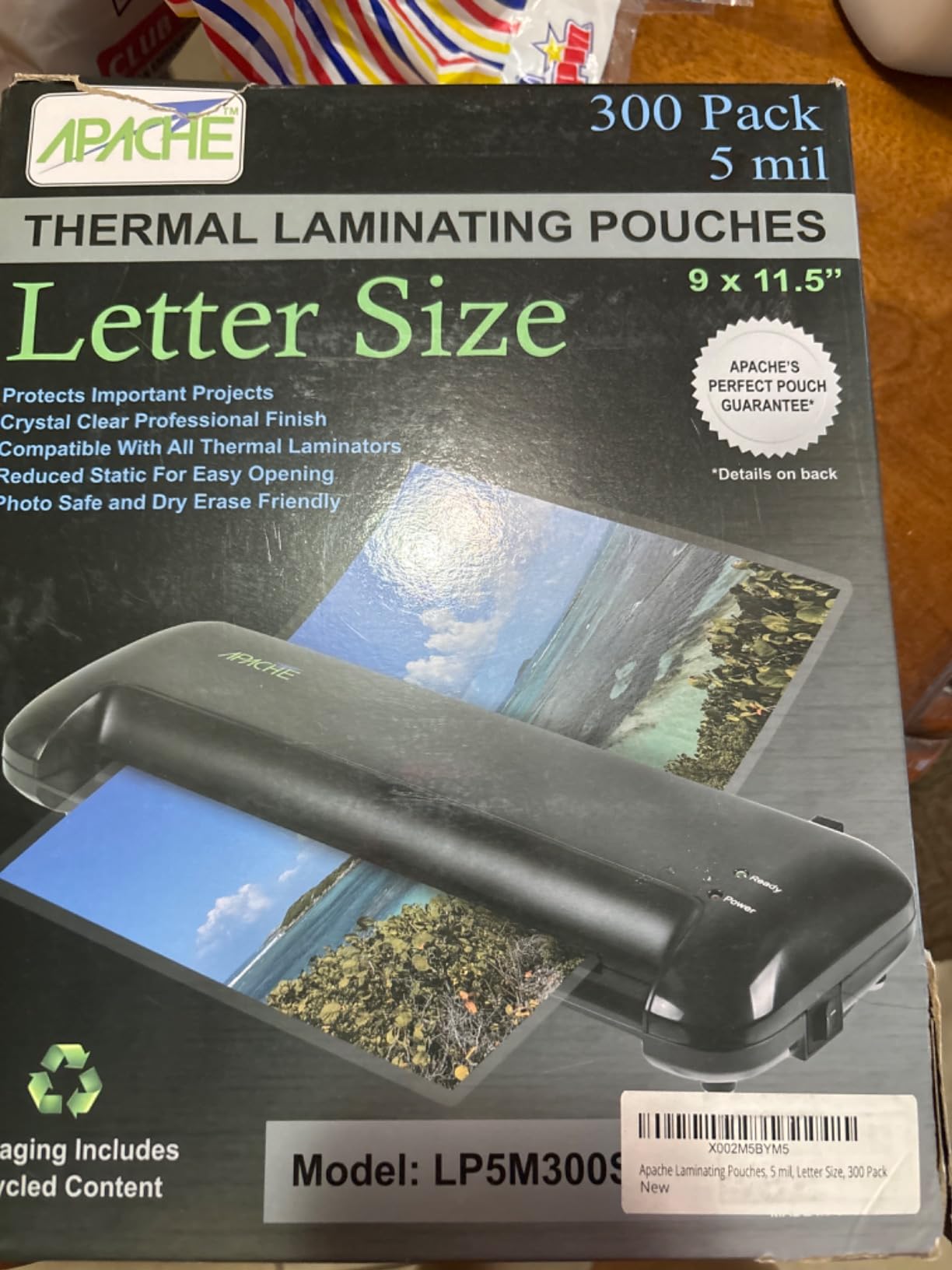 Apache Professional Laminator, Thermal Pouch, 25.5 Inch Max Width, 1.5-33 Mil, True Anti-Jam Technology, School & Office Lamination Machine, Variable Speed & Temperature, Fast Output, Robust Design customer photo 2