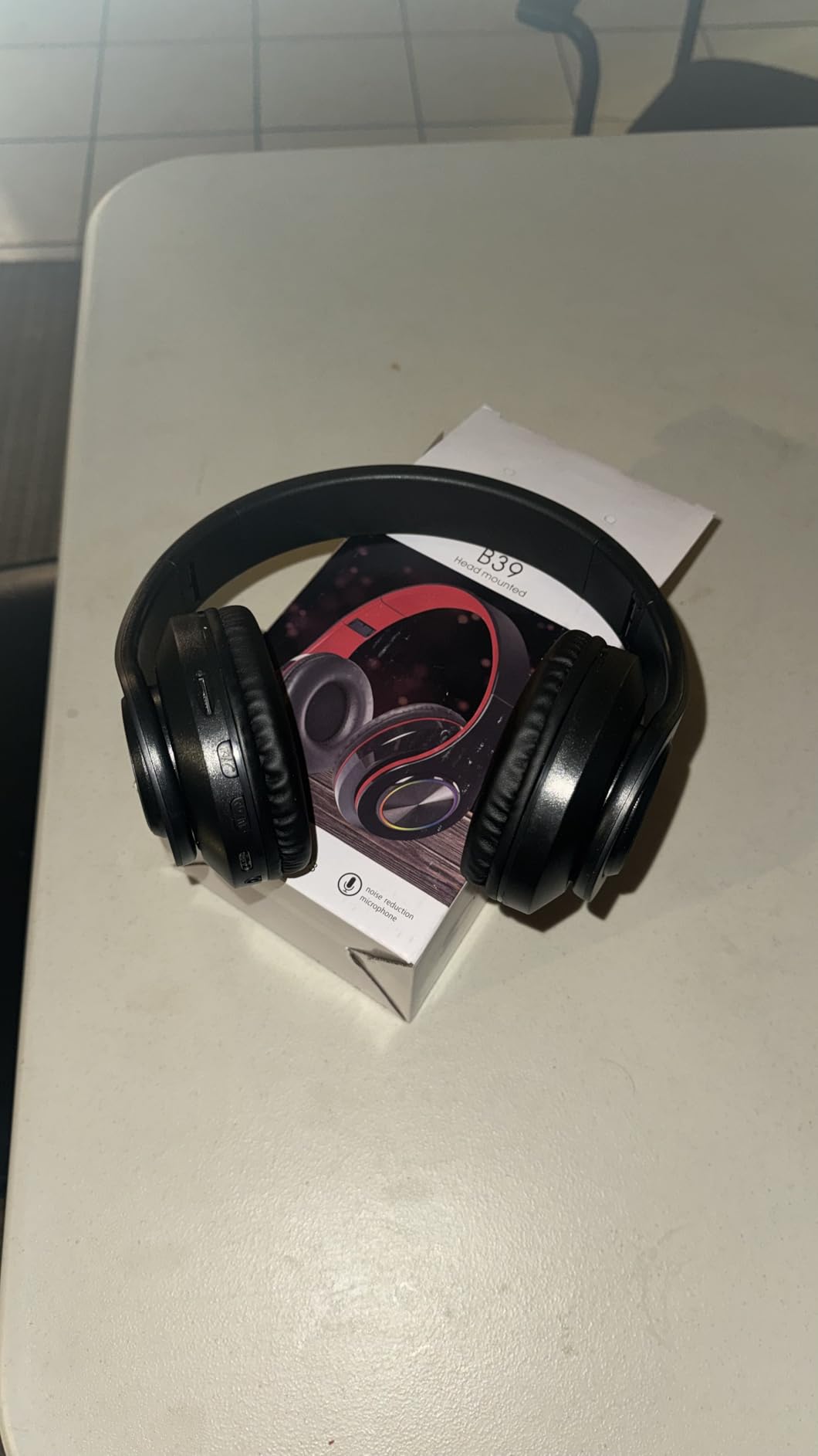 Hybrid Active Noise Cancelling Bluetooth 6.0 Headphones 120H Playtime 6 ENC Clear Call Mic, Over Ear Headphones Wireless with Hi-Res Audio Comfort Earcup Low Latency ANC Headphone for Travel Workout customer photo 2