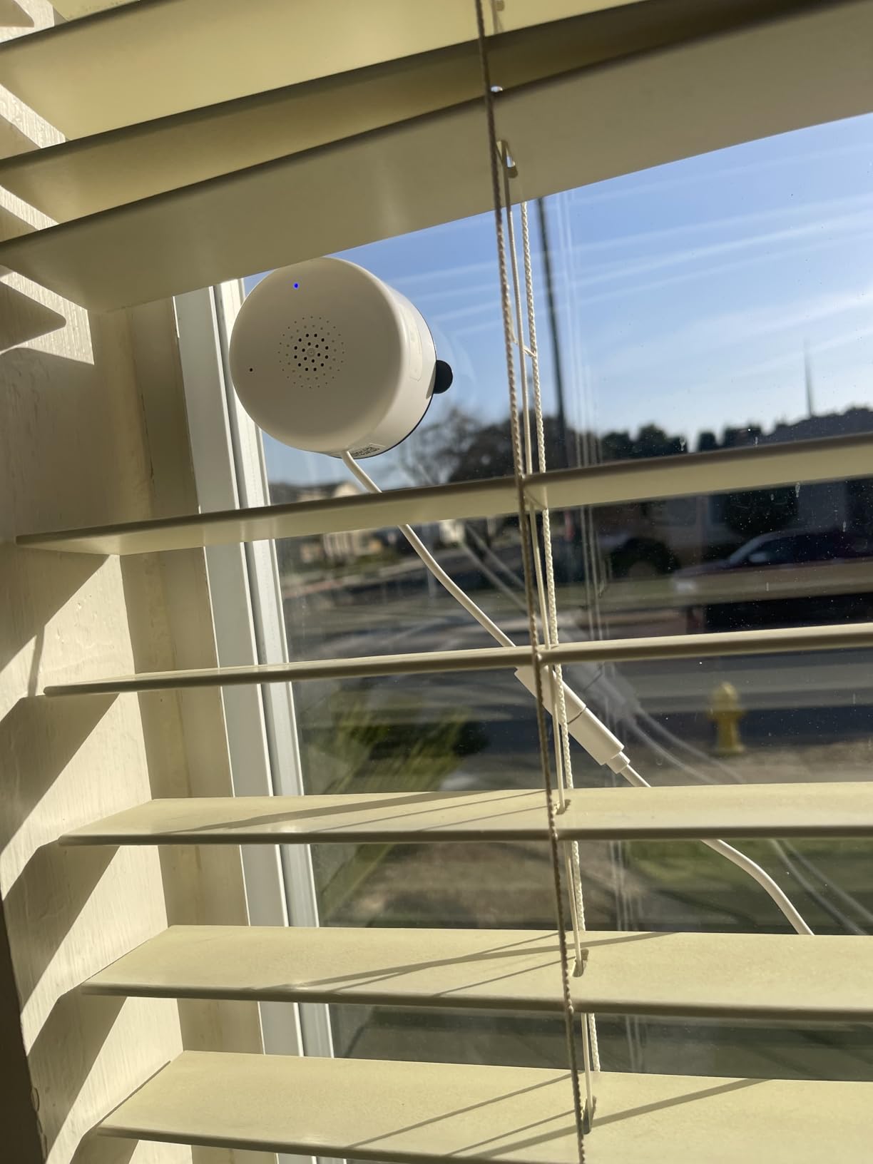 4MP/2K Window Camera for Home Security, 2Pack No Drill 5G&2.4G WiFi Indoor Security Cameras, Outdoor Monitoring thru Glass, Blacklight Color Night Vision, 24/7 AI Human Detection, Apt. Easy Mag. Mount customer photo 2