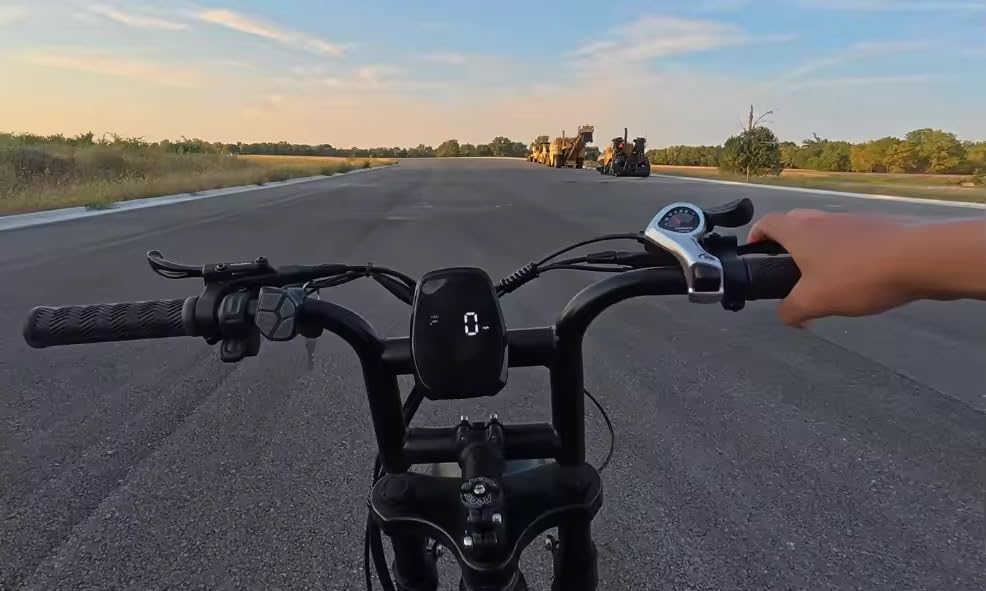 TST Electric Bike for Adult, Up to 28 MPH and 60/100 Miles Long Range E Bike, 20 inch Fat Tire E-Bike, 1500W Peak Motor, 48V 15Ah/25Ah Removable Battery, Dual Suspension, UL 2849 Certification customer photo 2