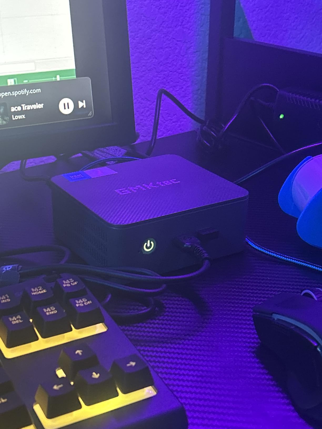 GMKtec G3 Pro Mini PC, Intel Core i3-10110U (Beats 4300U/N150) 16GB DDR4 (Dual Channel) 512GB PCIe M.2 SSD, Desktop Computer 4K Dual HDMI/USB3.2/WiFi 6/BT5.2/2.5GbE for Office, Business customer photo 2
