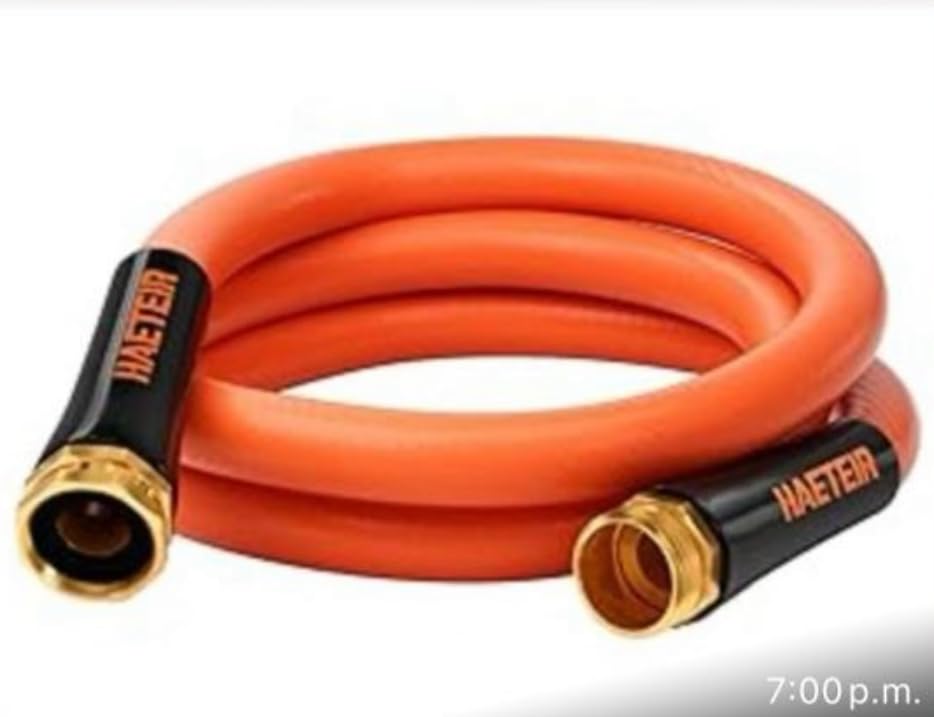 100 FT Garden Hose, Non-Expanding Water Hose, Ultra Flexible, Burst-Resistant, Kink-Free, High-Pressure Garden Hose for Easy All-Weather Use on Lawns, Gardens, and Outdoor Cleaning customer photo 1