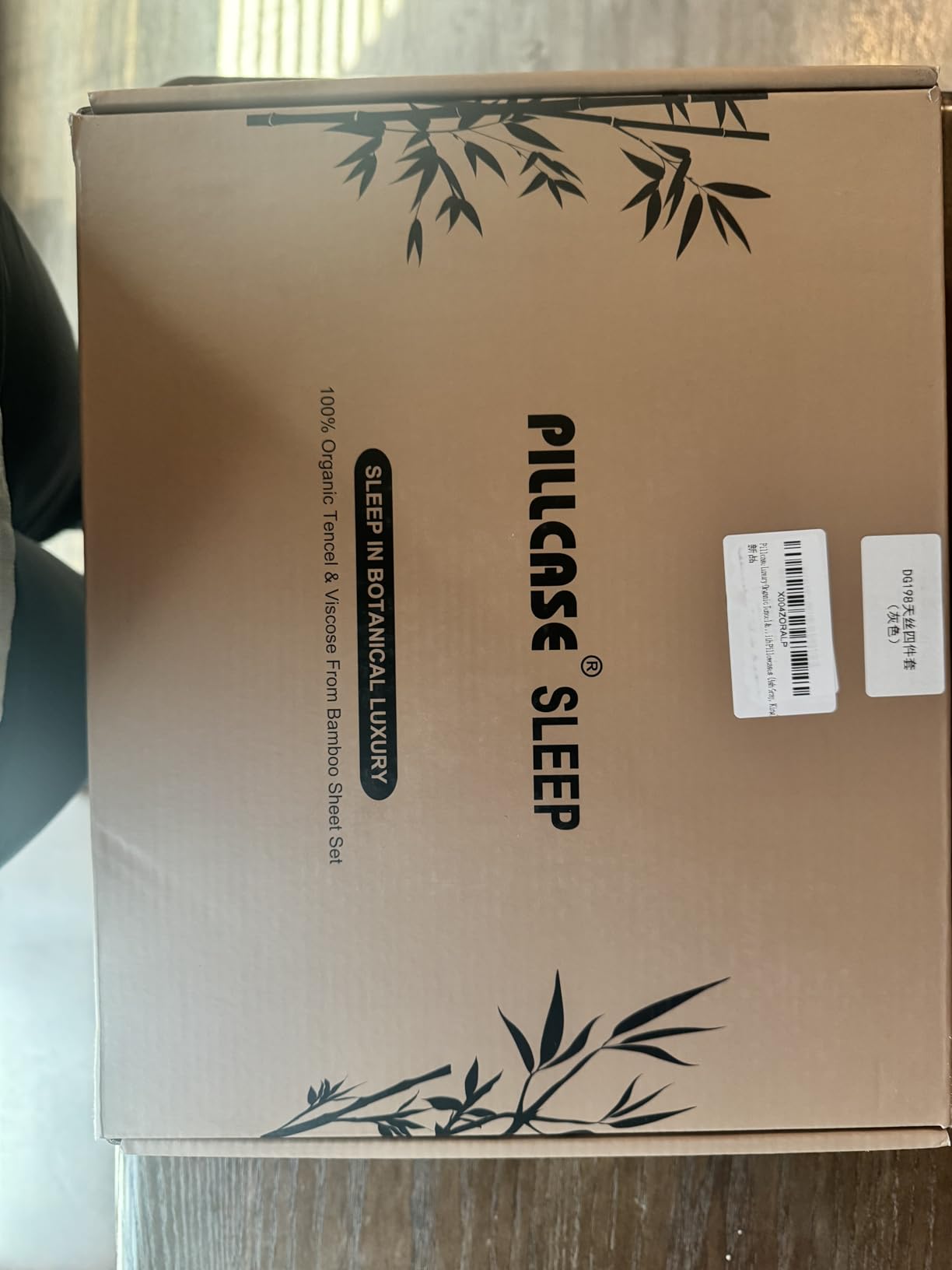 Luxury Organic Tencel & Viscose from Bamboo Cooling Sheet Set, Silky Soft Lyocell Sheets with Deep Pocket, Hypoallergenic & Breathable Bedding with Pillowcases (White, Queen) customer photo 2