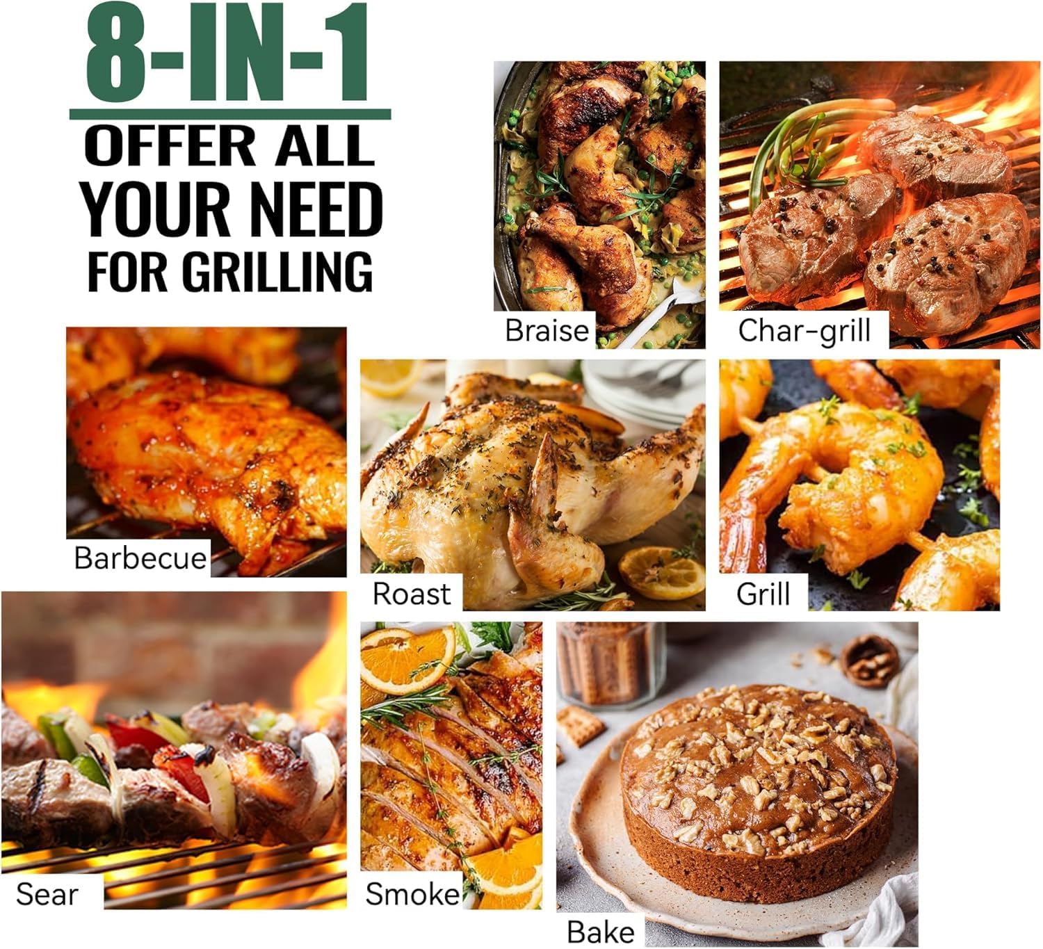 Z GRILLS 2026 Upgrade 8-in-1 Electric Wood Pellet Grill & Smoker with PID V3.0 Controller, LCD, 697 Sq In,Meat Probes, Easy Hopper Clean-out & Grill Cover customer photo 1