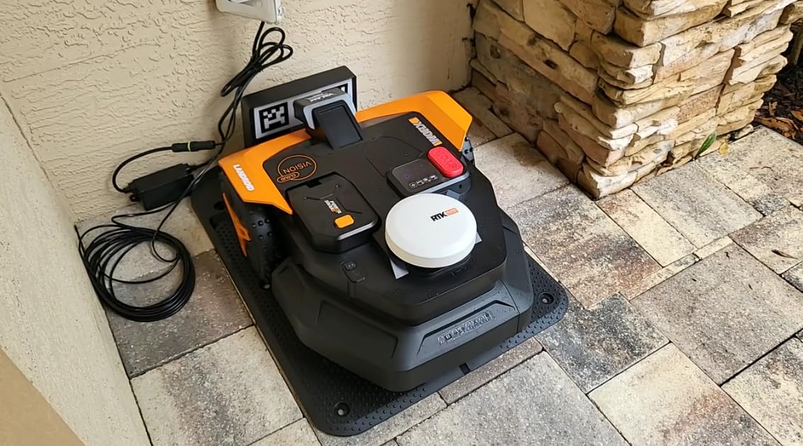 WORX Landroid Vision Cloud Robot Lawn Mower, No Perimeter Wire Robot Mower for 1/2 Acre, AI Obstacle Avoidance + RTK Cloud Navigation, Auto Mapping, App Control, WR320 customer photo 1