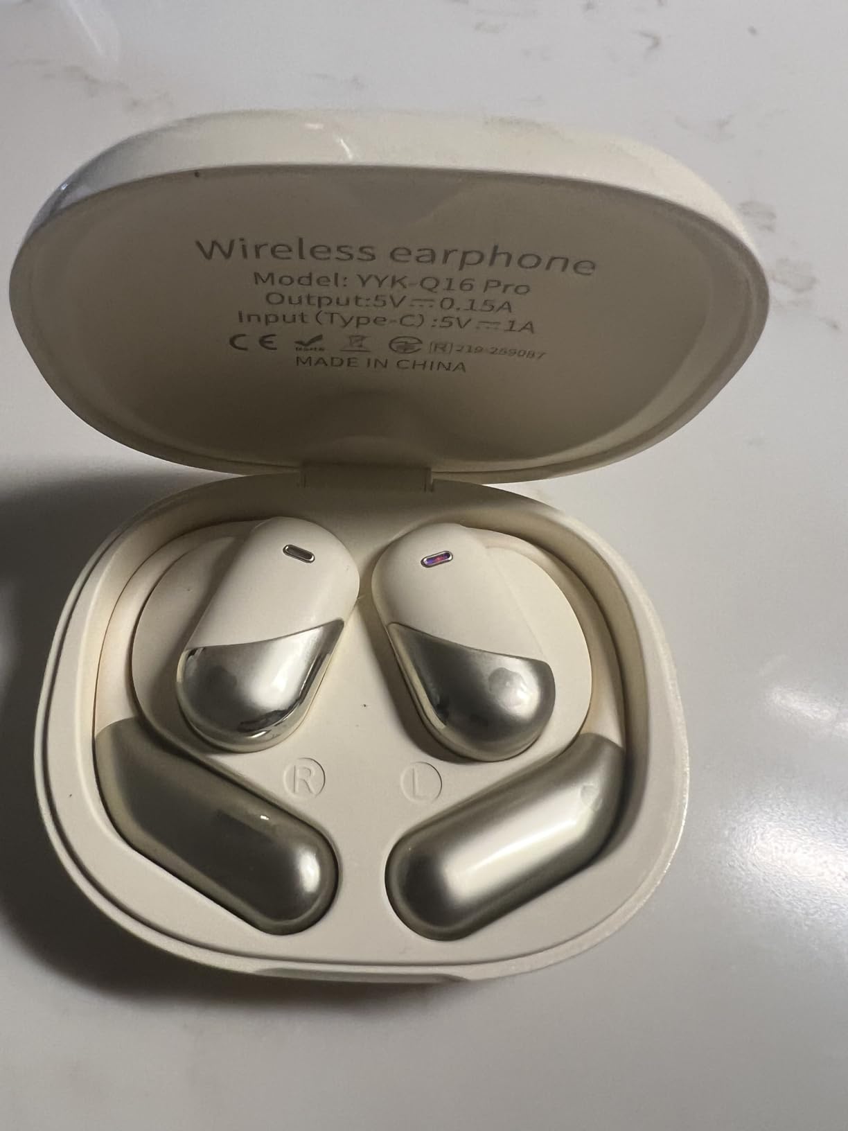 Real-Time AI Translation Earbuds 188 Languages Translator Earphones, Audifonos Traductores Ingles Espanol, Bluetooth 6.1, OWS Open Ear & LCD Touch, Translating Device for Travel Meetings Learning customer photo 2