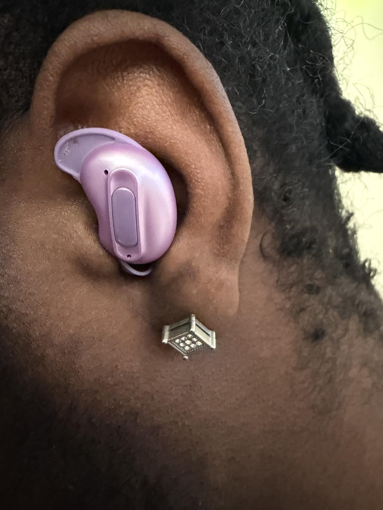 Sleep Earbuds, Mini ANC Wireless Earbuds Bluetooth 5.4 Headphones Deep Bass Stereo, 48H Playtime Ear Buds, 4 ENC Noise Cancelling Mic In Ear IP7 Earphones for Side Sleepers Touch Control Sapphire Blue customer photo 1