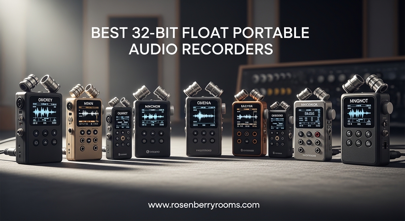 Best 32-Bit Float Portable Audio Recorders