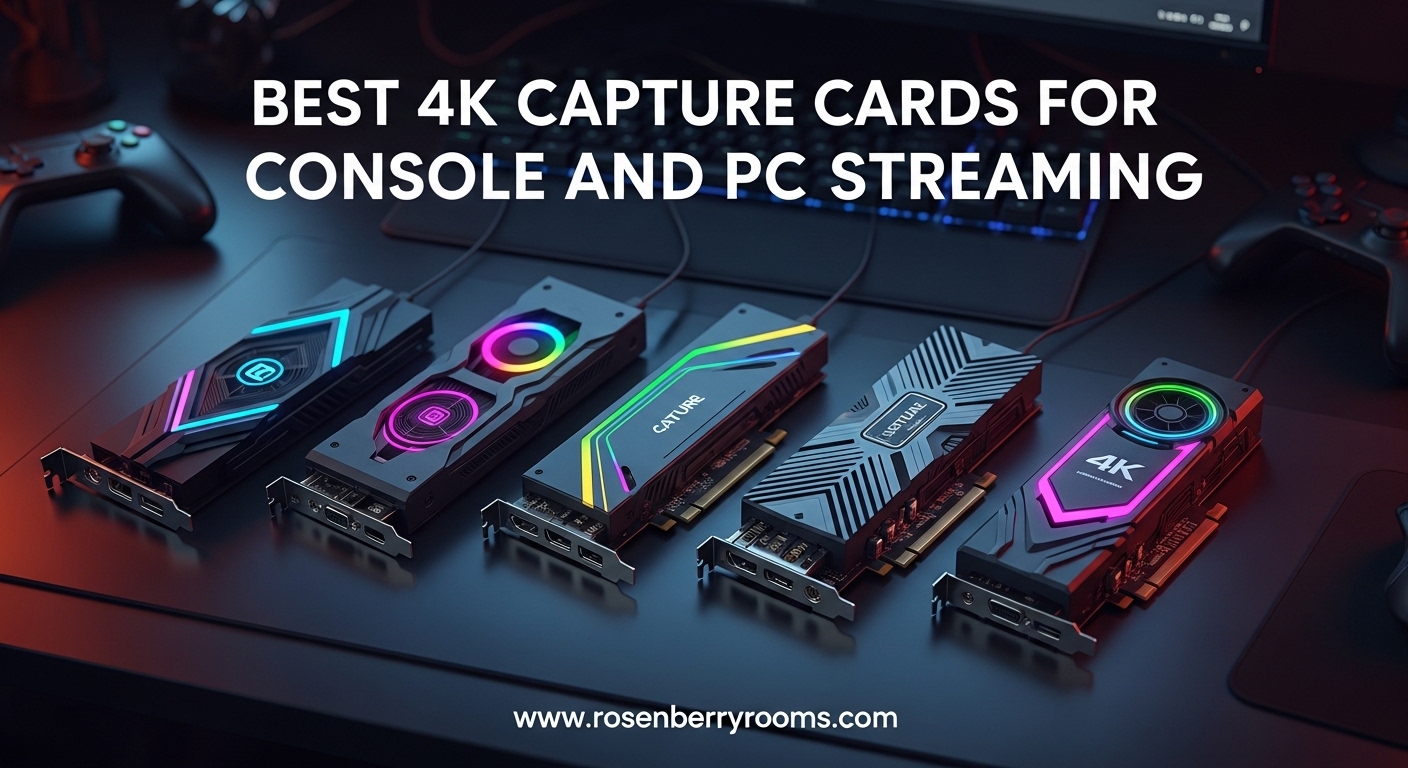 Best 4K Capture Cards for Console and PC Streaming