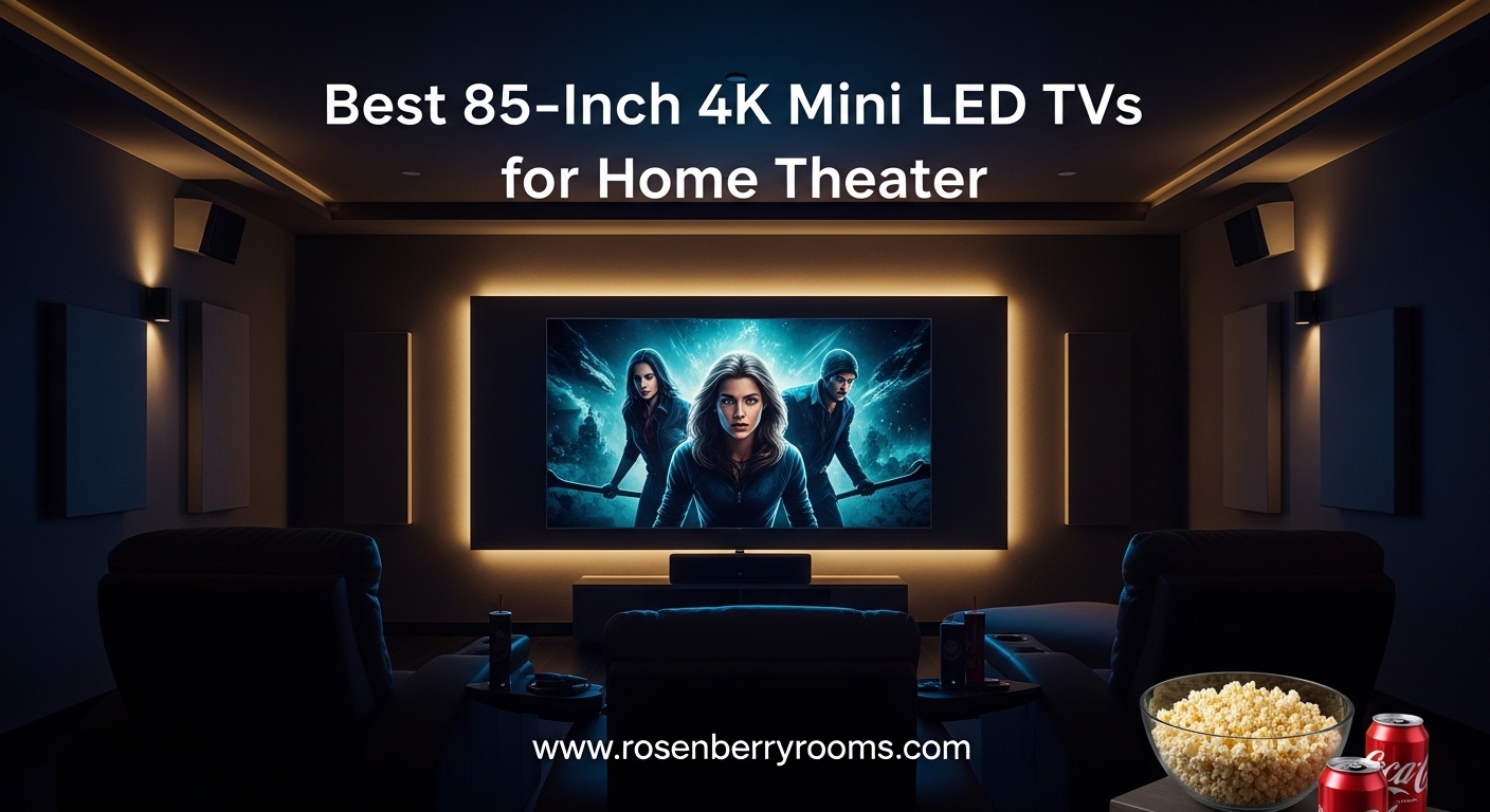 Best 85-Inch 4K Mini LED TVs for Home Theater