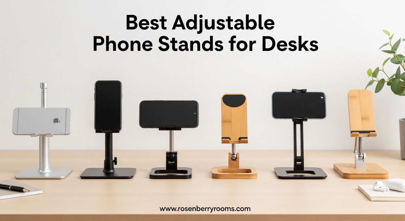 Best Adjustable Phone Stands for Desks