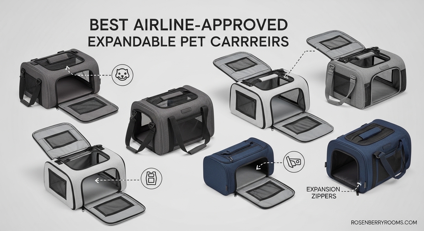 Best Airline-Approved Expandable Pet Carriers