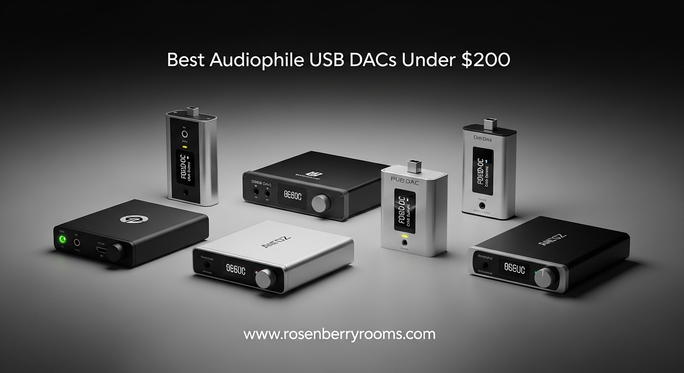 Best Audiophile USB DACs Under $200
