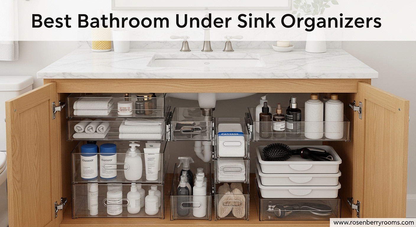 Best Bathroom Under Sink Organizers