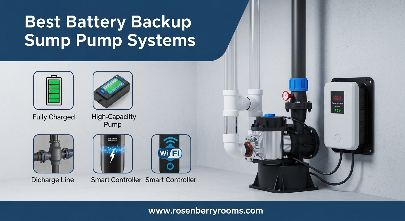 Best Battery Backup Sump Pump Systems