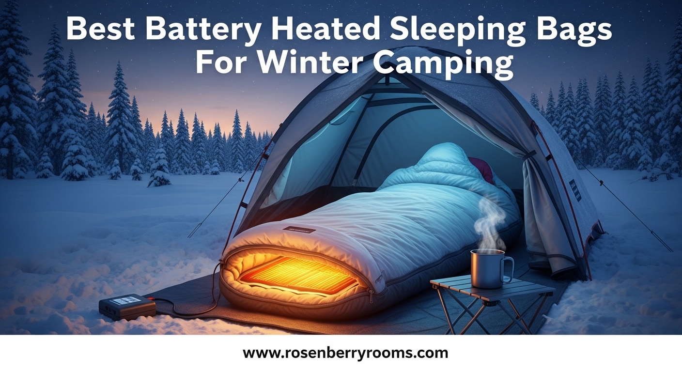 Best Battery Heated Sleeping Bags For Winter Camping
