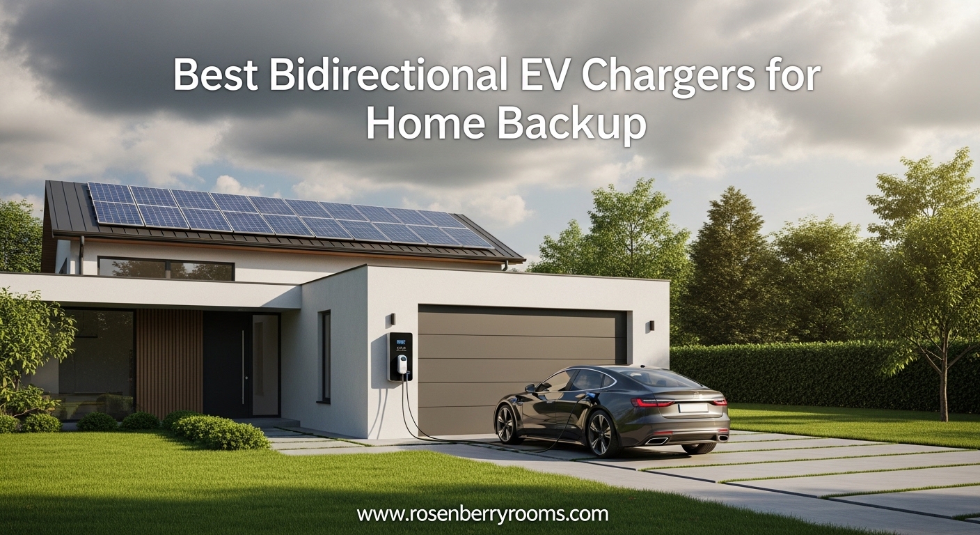 Best Bidirectional EV Chargers for Home Backup