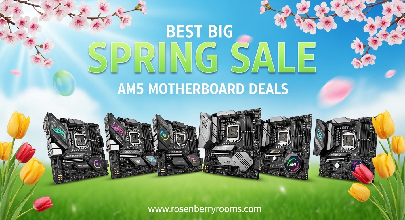 Best Big Spring Sale AM5 Motherboard Deals