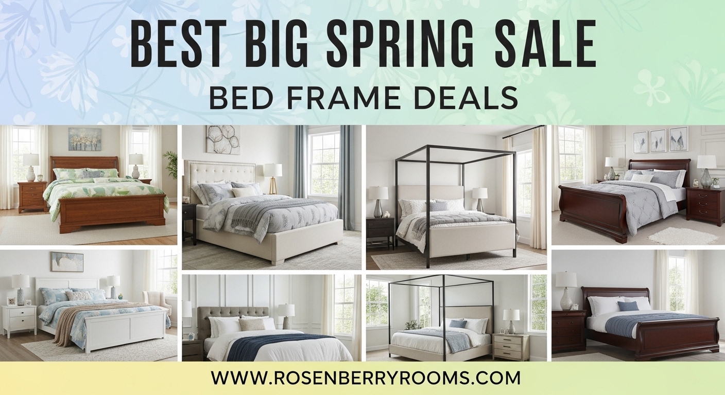 Best Big Spring Sale Bed Frame Deals