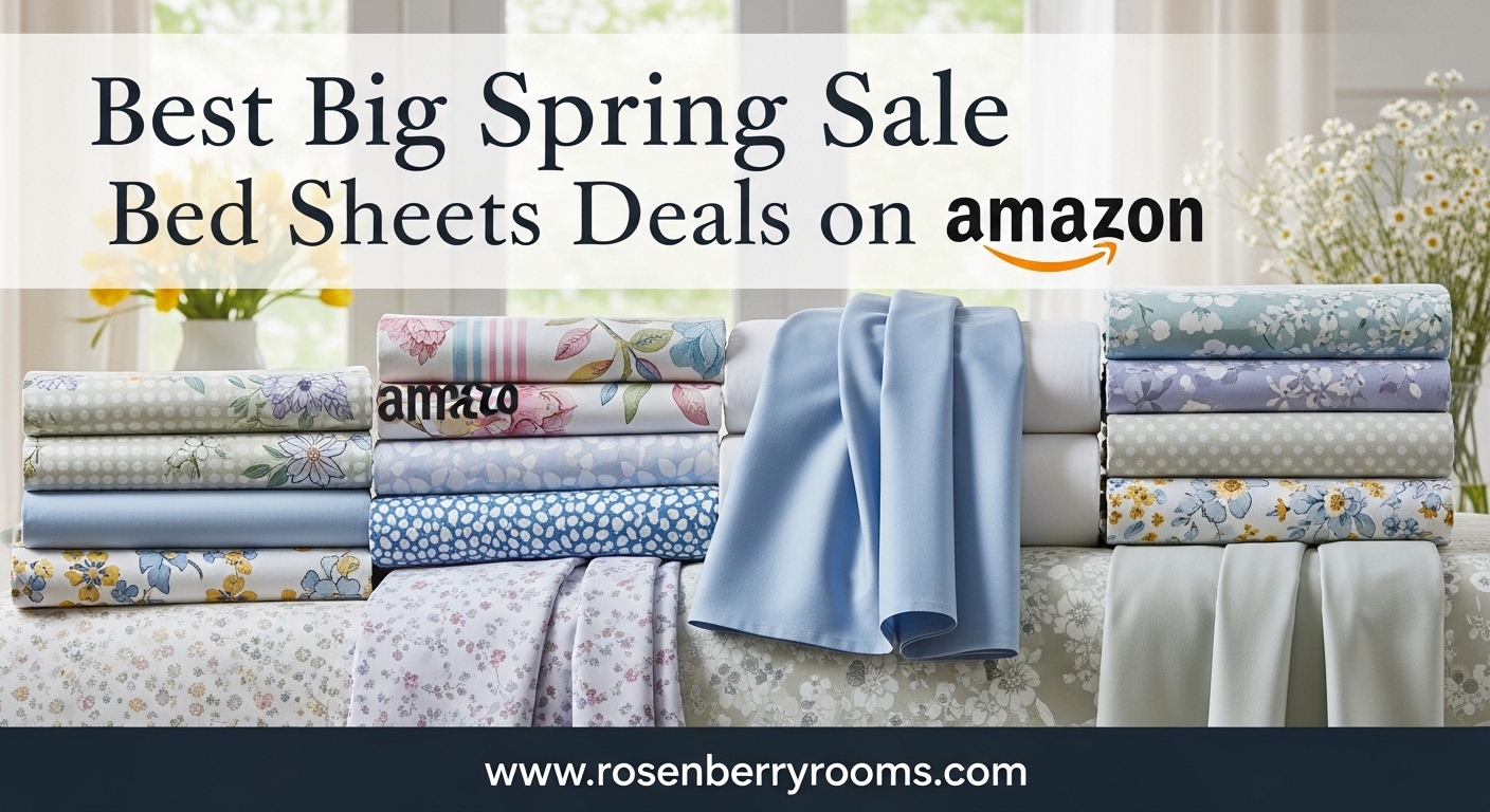 Best Big Spring Sale Bed Sheets Deals