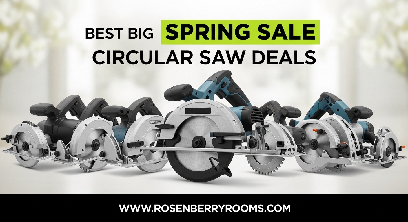 Best Big Spring Sale Circular Saw Deals