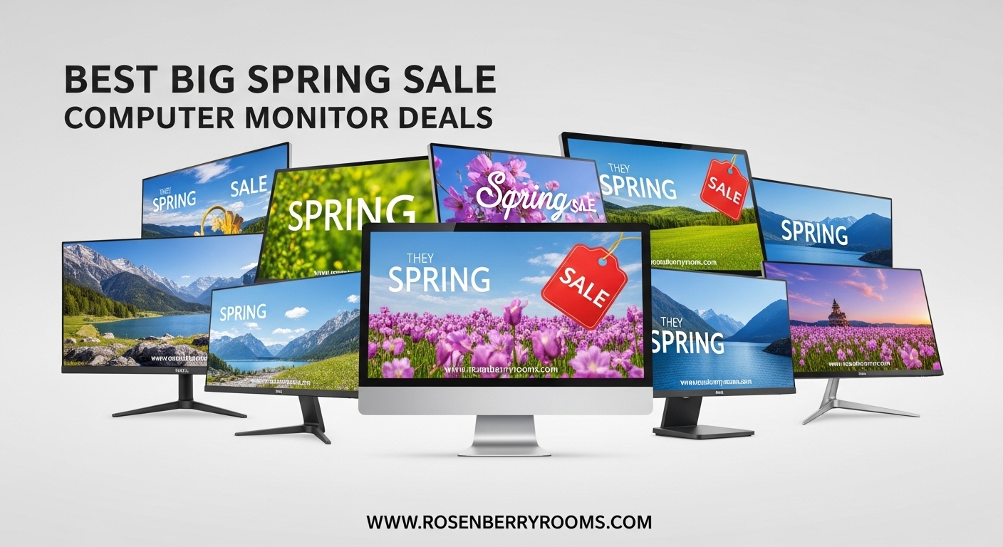 Best Big Spring Sale Computer Monitor Deals