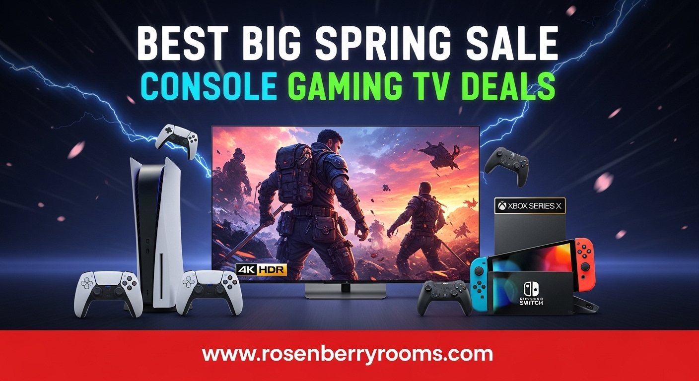 Best Big Spring Sale Console Gaming TV Deals