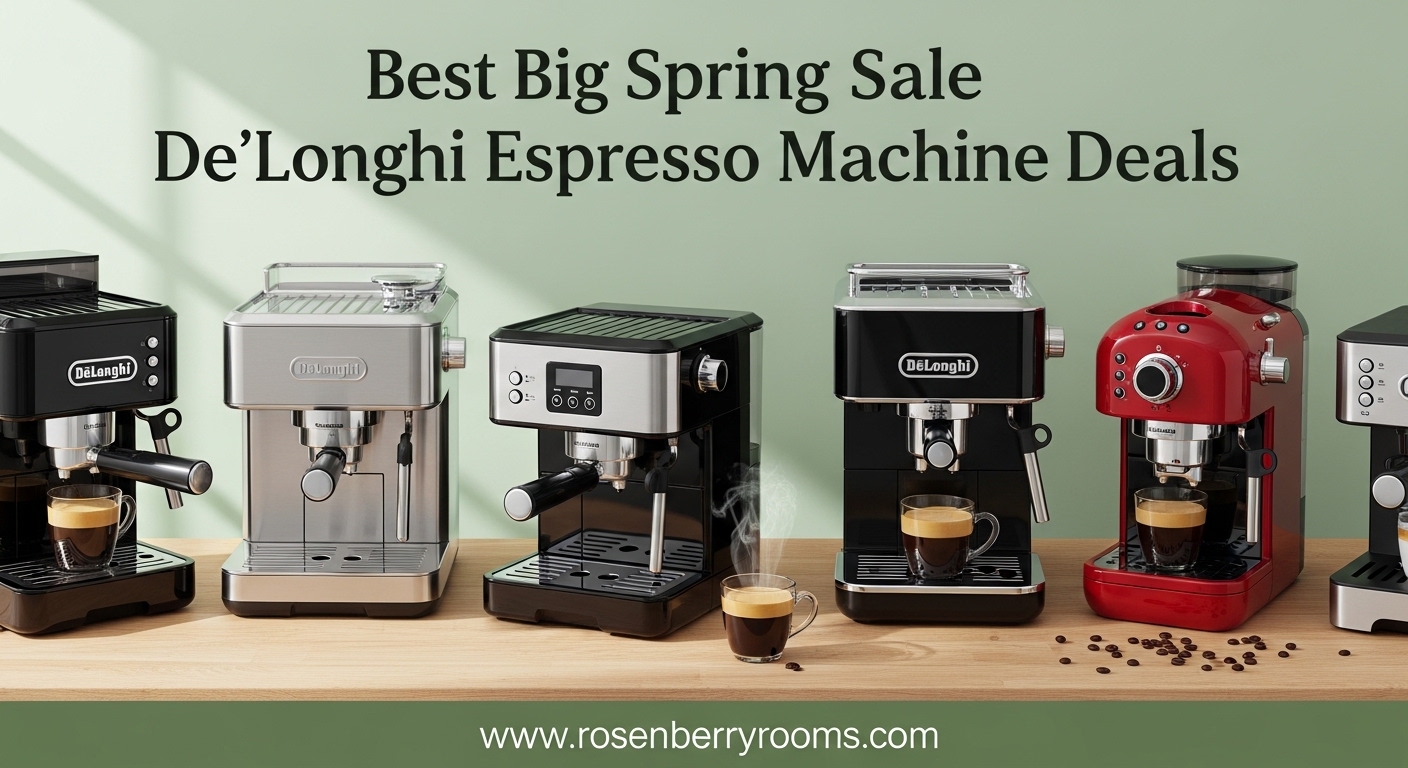Best Big Spring Sale De'Longhi Espresso Machine Deals