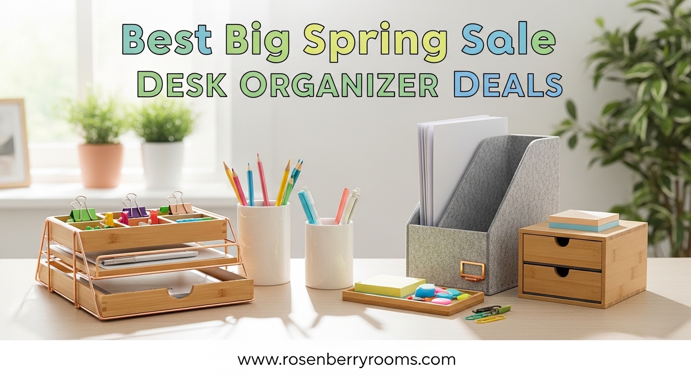 Best Big Spring Sale Desk Organizer Deals
