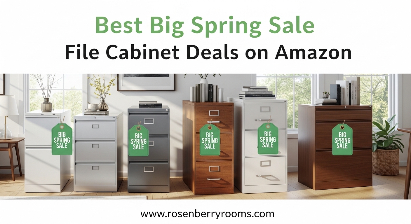 Best Big Spring Sale File Cabinet Deals on Amazon