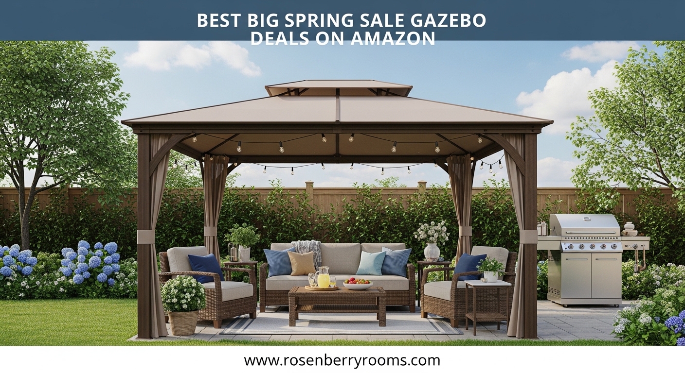 Best Big Spring Sale Gazebo Deals on Amazon