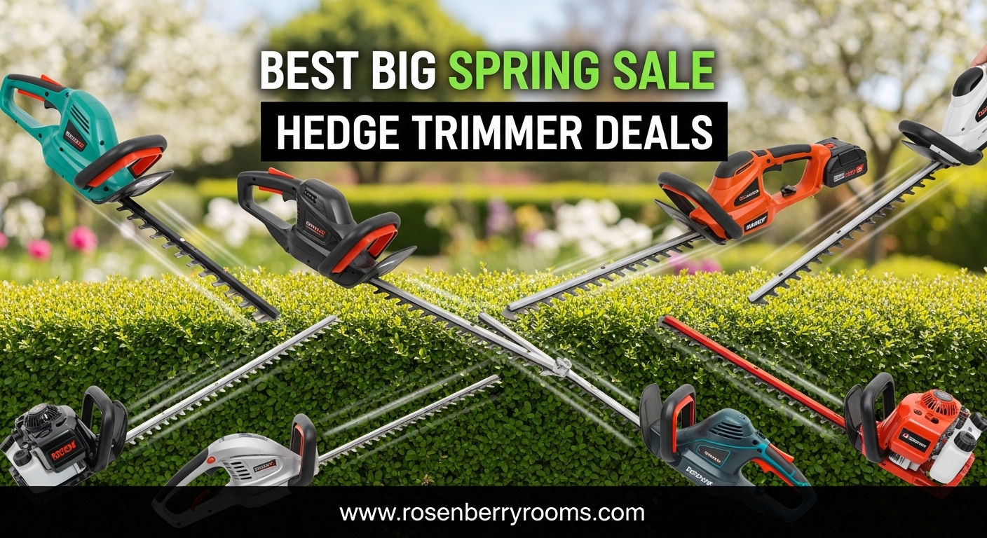 Best Big Spring Sale Hedge Trimmer Deals
