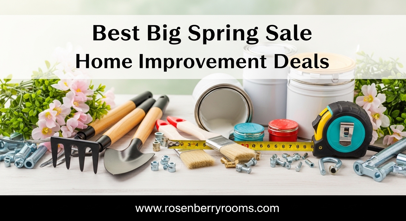 Best Big Spring Sale Home Improvement Deals