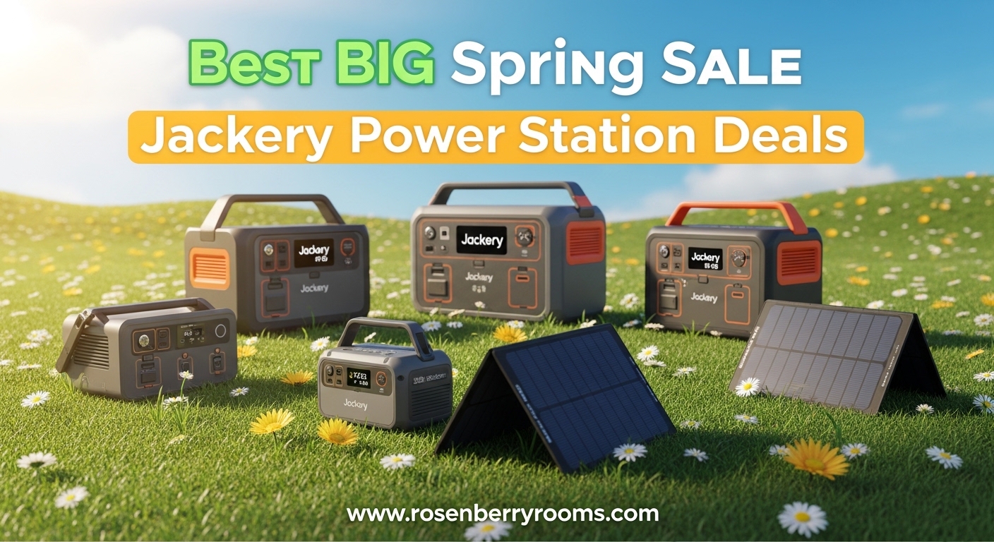 Best Big Spring Sale Jackery Power Station Deals