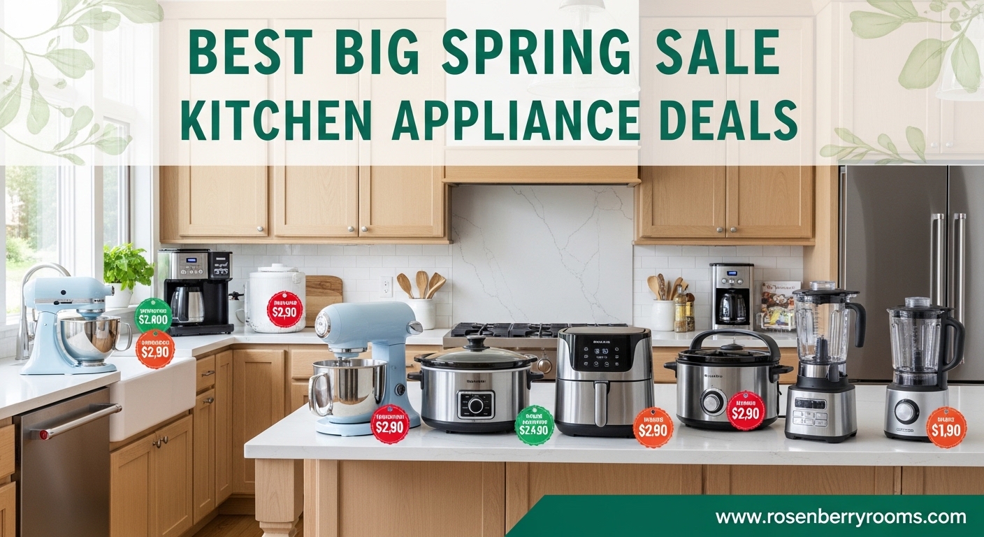 Best Big Spring Sale Kitchen Appliance Deals