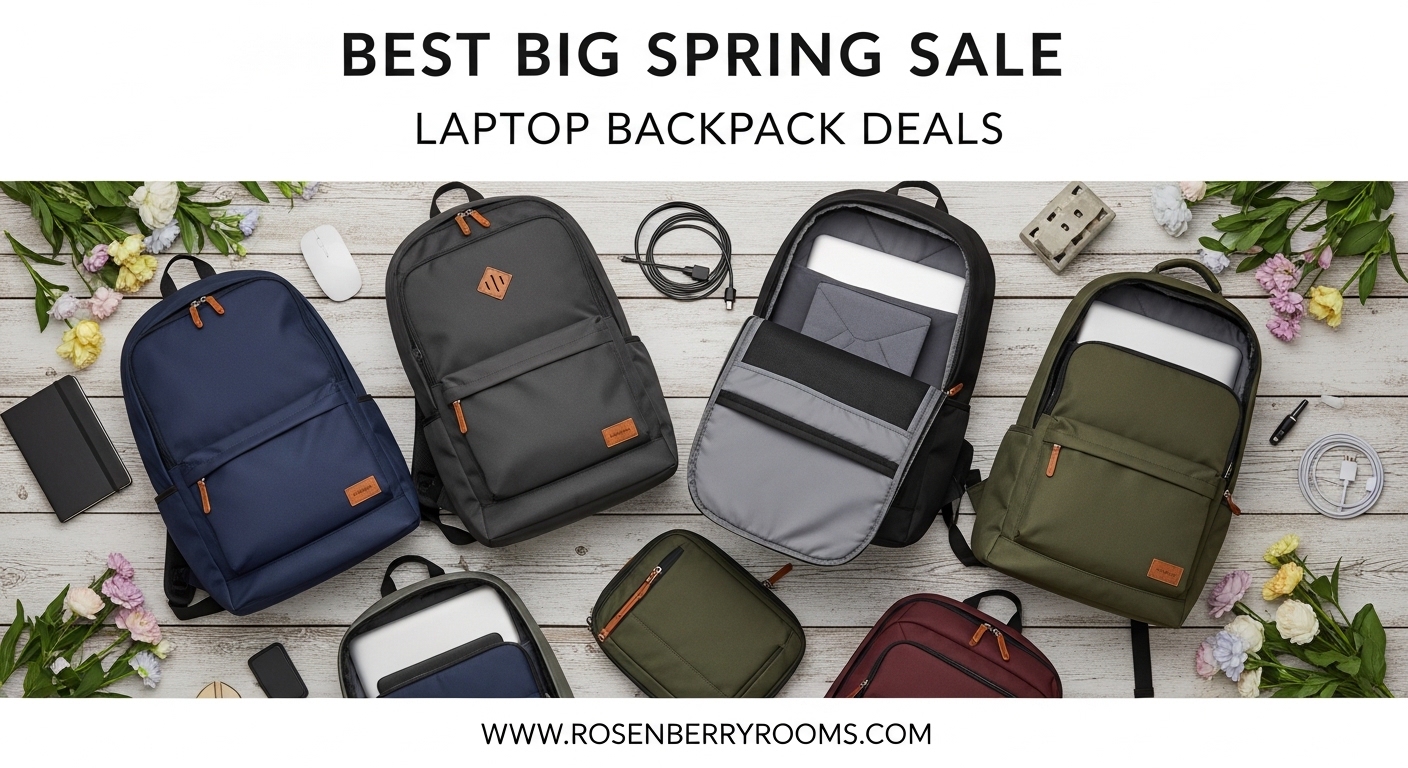 Best Big Spring Sale Laptop Backpack Deals