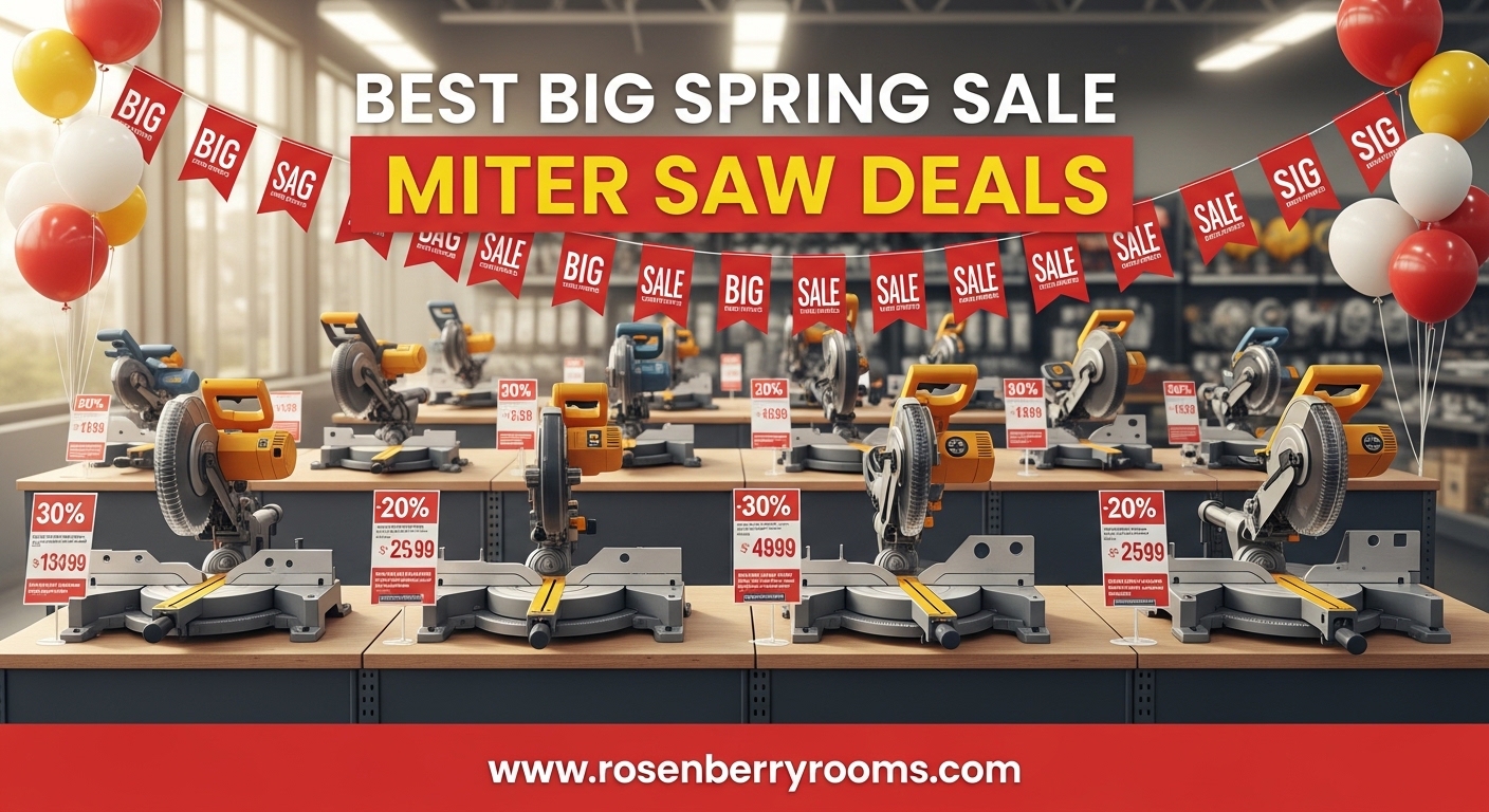 Best Big Spring Sale Miter Saw Deals