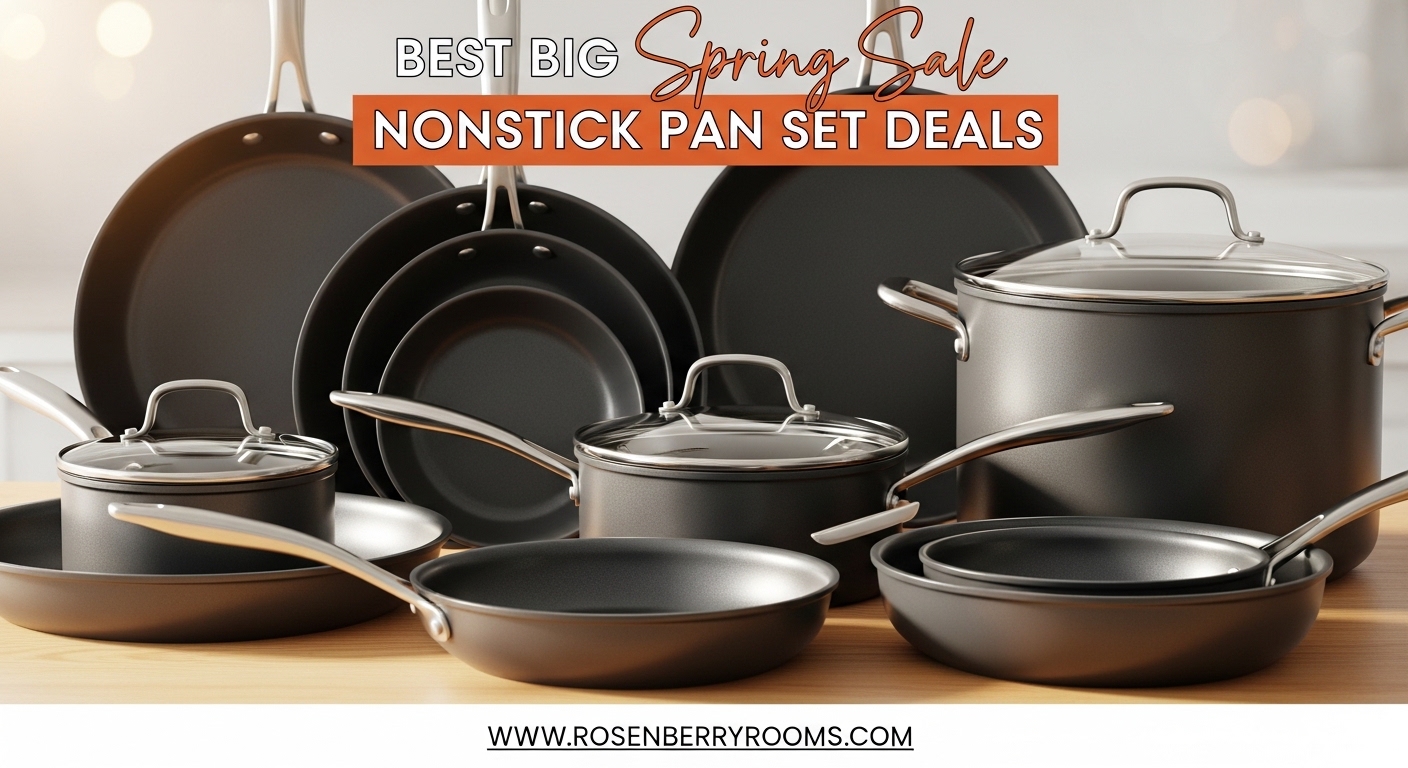 Best Big Spring Sale Nonstick Pan Set Deals