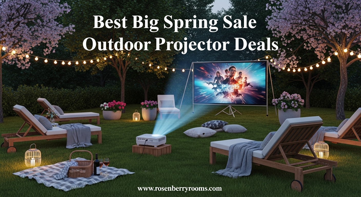 Best Big Spring Sale Outdoor Projector Deals